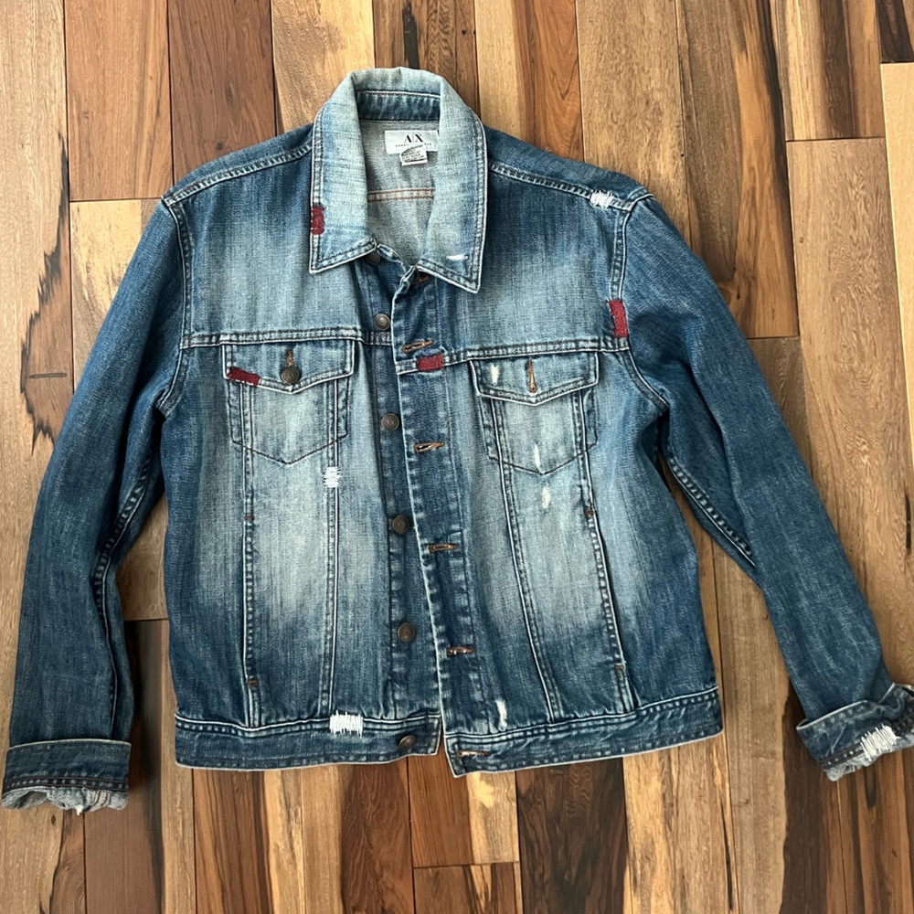 Armani Exchange Men’s L Jean Jacket